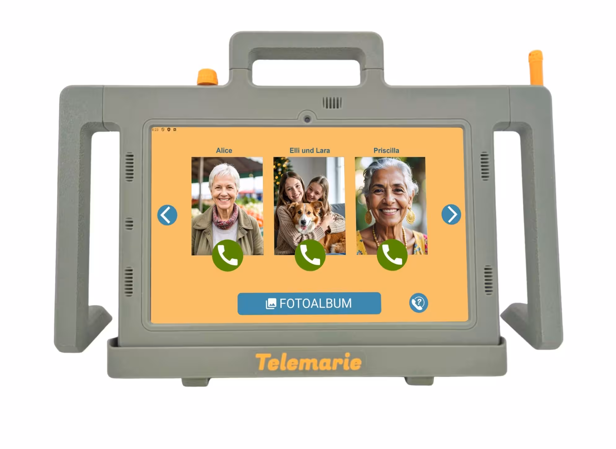 Telemarie Tablet für Senioren einfache Bedienung